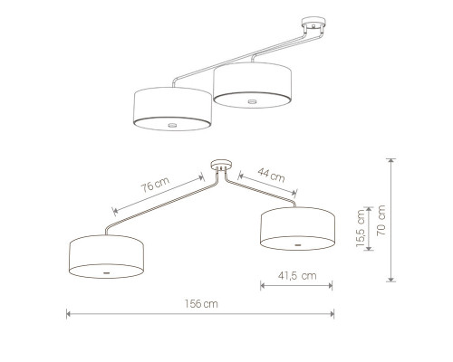 Купить Люстра на штанге Nowodvorski 8843| VIVID-LIGHT.RU