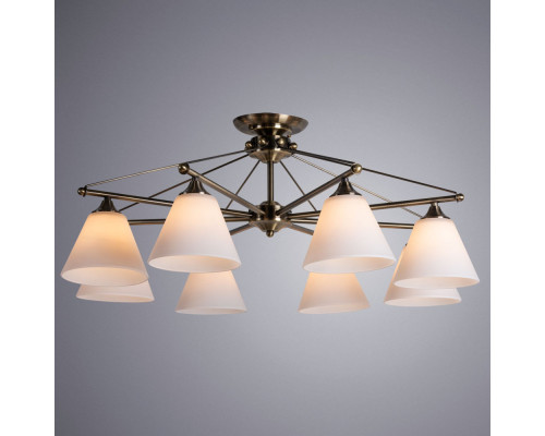 Сделать заказ Люстра на штанге ARTE Lamp A3208PL-8AB| VIVID-LIGHT.RU