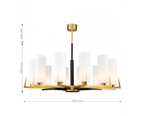 Сделать заказ Люстра на штанге Favourite 2623-12P| VIVID-LIGHT.RU