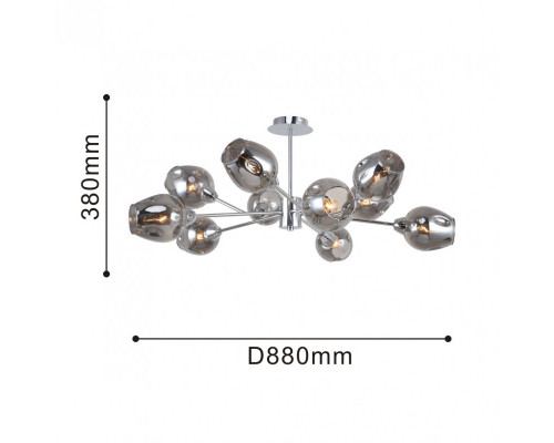 Оформить заказ Люстра на штанге F-Promo 2657-10U| VIVID-LIGHT.RU