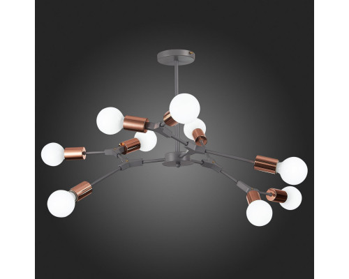 Заказать Люстра на штанге Evoluce SLE106403-09| VIVID-LIGHT.RU
