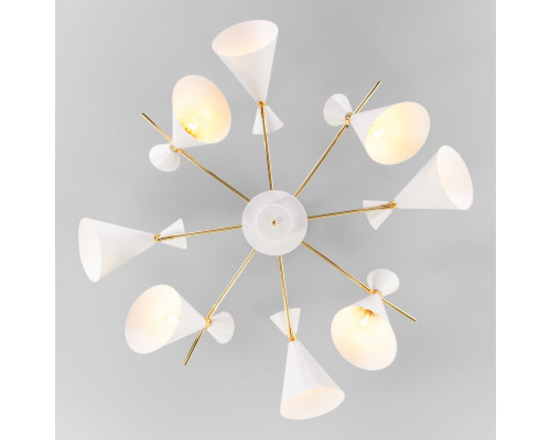 Сделать заказ Люстра на штанге Eurosvet 70114/8 белый| VIVID-LIGHT.RU