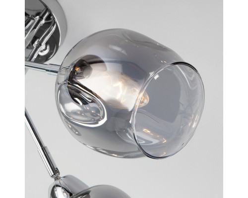 Купить Люстра на штанге Eurosvet 30164/5 хром| VIVID-LIGHT.RU