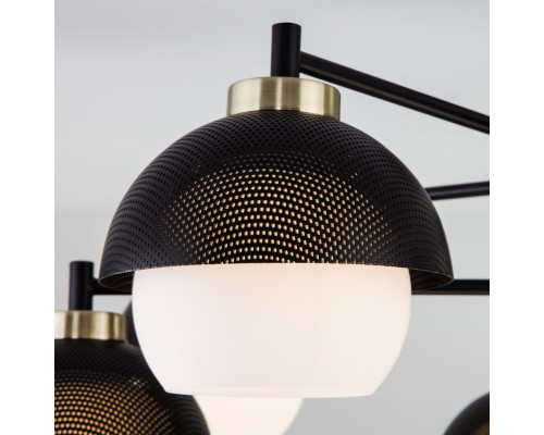 Сделать заказ Люстра на штанге Eurosvet 70106/6 черный| VIVID-LIGHT.RU