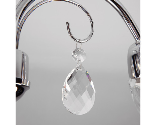 Сделать заказ Люстра на штанге Eurosvet 30157/8 хром| VIVID-LIGHT.RU