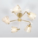 Купить Люстра на штанге Eurosvet 60082/5 золотая бронза| VIVID-LIGHT.RU