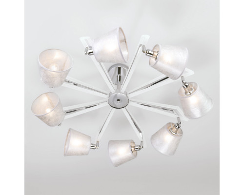 Сделать заказ Люстра на штанге Eurosvet 60082/8 хром| VIVID-LIGHT.RU