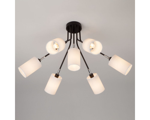 Оформить заказ Люстра на штанге Eurosvet 70072/7 белый| VIVID-LIGHT.RU