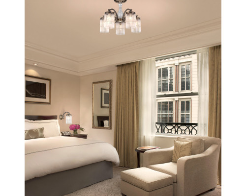 Оформить заказ Люстра на штанге Eurosvet 60014/5 античная бронза| VIVID-LIGHT.RU