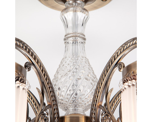 Оформить заказ Люстра на штанге Eurosvet 60014/5 античная бронза| VIVID-LIGHT.RU