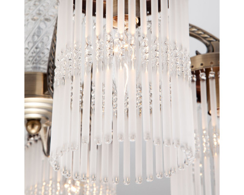 Оформить заказ Люстра на штанге Eurosvet 60014/5 античная бронза| VIVID-LIGHT.RU