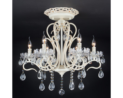 Оформить заказ Люстра на штанге Eurosvet 12205/6 белый Strotskis| VIVID-LIGHT.RU