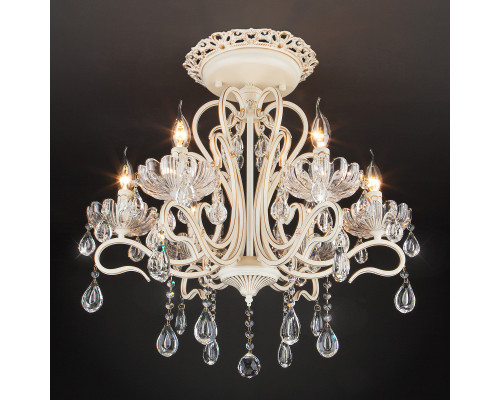 Оформить заказ Люстра на штанге Eurosvet 12205/6 белый Strotskis| VIVID-LIGHT.RU