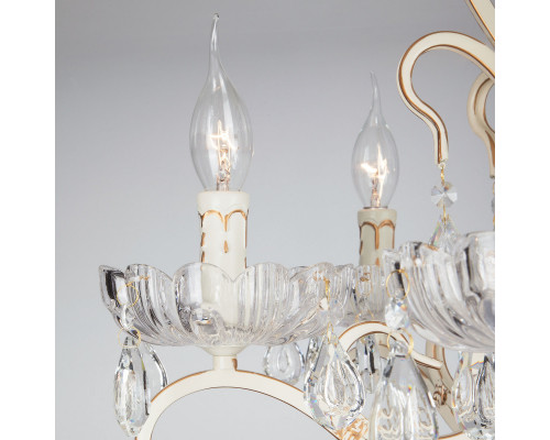 Оформить заказ Люстра на штанге Eurosvet 12205/6 белый Strotskis| VIVID-LIGHT.RU