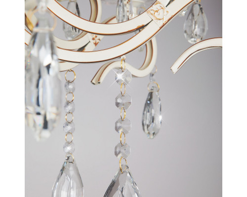 Оформить заказ Люстра на штанге Eurosvet 12205/6 белый Strotskis| VIVID-LIGHT.RU