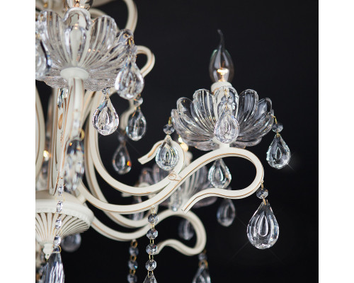 Оформить заказ Люстра на штанге Eurosvet 12205/6 белый Strotskis| VIVID-LIGHT.RU