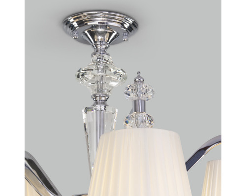 Купить Люстра на штанге Eurosvet 60122/5 хром| VIVID-LIGHT.RU