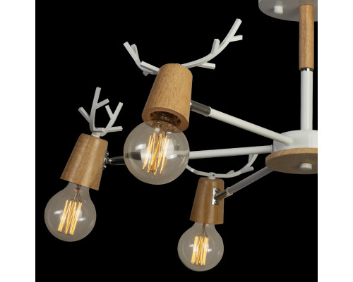 Сделать заказ Люстра на штанге LOFT IT 10024/6 White| VIVID-LIGHT.RU