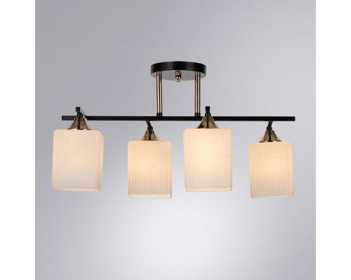 Заказать Люстра на штанге ARTE Lamp A4071PL-4BK| VIVID-LIGHT.RU