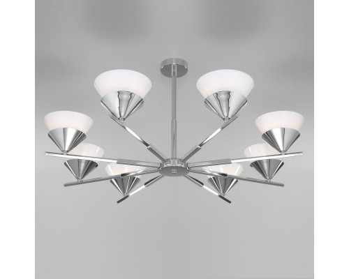 Сделать заказ Люстра на штанге Eurosvet 70138/8 хром| VIVID-LIGHT.RU