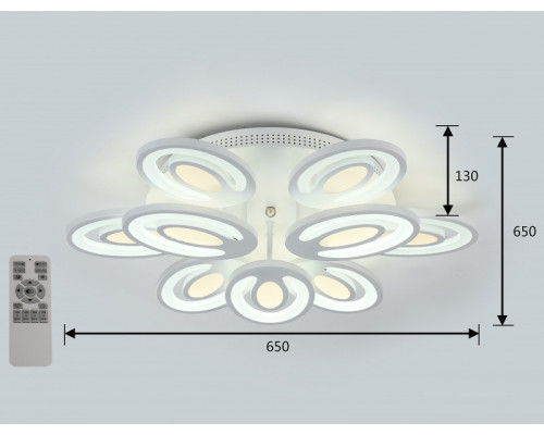 Заказать Накладная люстра F-Promo 2293-9U| VIVID-LIGHT.RU