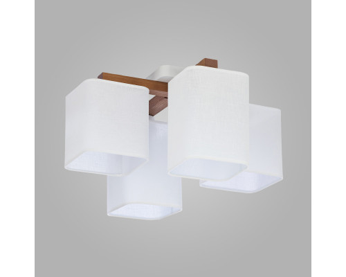 Купить Накладная люстра TK Lighting 4163 Tora White| VIVID-LIGHT.RU