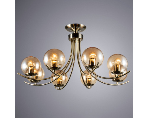 Заказать Накладная люстра ARTE Lamp A2715PL-8AB| VIVID-LIGHT.RU
