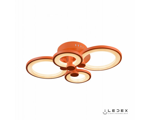 Оформить заказ Накладная люстра iLedex A001/4 Orange| VIVID-LIGHT.RU