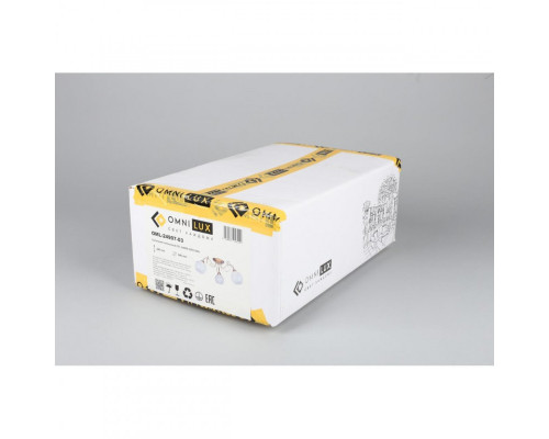 Сделать заказ Накладная люстра Omnilux OML-24907-03| VIVID-LIGHT.RU