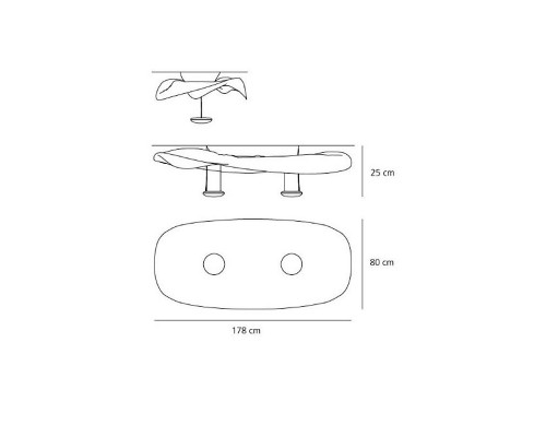 Заказать Накладная люстра Artemide 1516010A| VIVID-LIGHT.RU