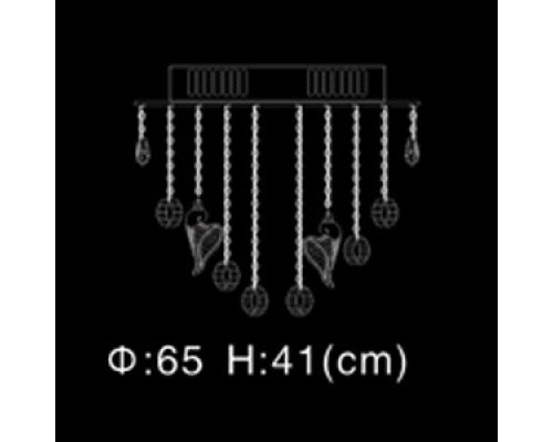 Купить Накладная люстра Illuminati MX102772-16A| VIVID-LIGHT.RU