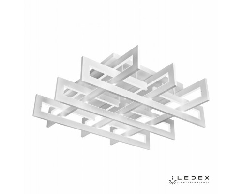 Заказать Накладная люстра iLedex 9082-800*800-X 192W WH| VIVID-LIGHT.RU