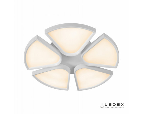 Сделать заказ Накладная люстра iLedex FS-022-X5 120W WH| VIVID-LIGHT.RU