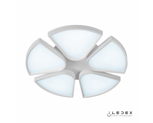 Сделать заказ Накладная люстра iLedex FS-022-X5 120W WH| VIVID-LIGHT.RU