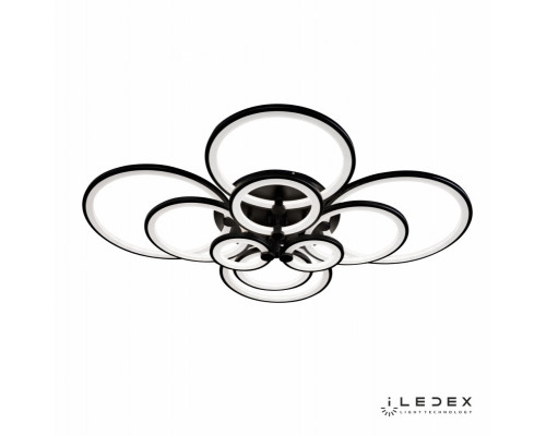 Купить Накладная люстра iLedex A001/10 BK| VIVID-LIGHT.RU