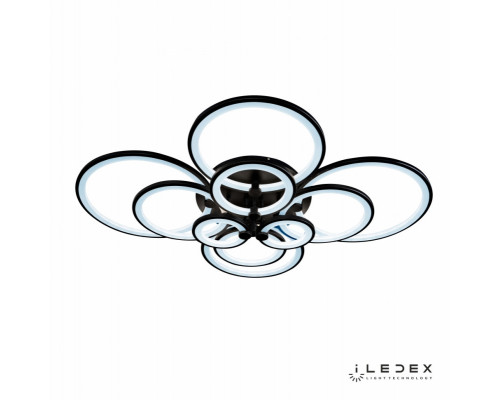 Купить Накладная люстра iLedex A001/10 BK| VIVID-LIGHT.RU