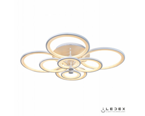 Заказать Накладная люстра iLedex A001/8 WH| VIVID-LIGHT.RU