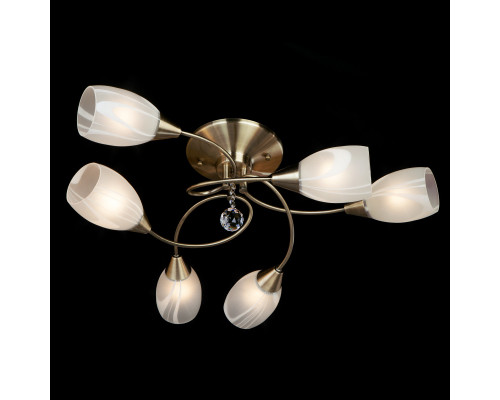 Сделать заказ Накладная люстра Eurosvet 2275/6 античная бронза| VIVID-LIGHT.RU