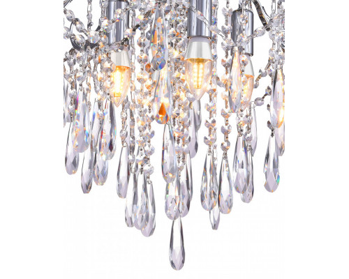 Оформить заказ Накладная люстра Natali Kovaltseva GIOCONDA 81431/4C CHROME| VIVID-LIGHT.RU