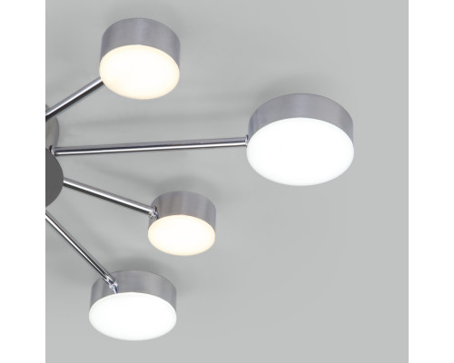 Купить Накладная люстра Eurosvet 90242/10 хром| VIVID-LIGHT.RU