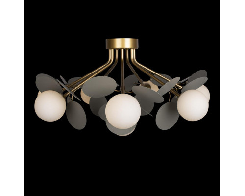 Оформить заказ Накладная люстра LOFT IT 10008/8C Grey| VIVID-LIGHT.RU