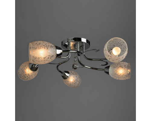Купить Накладная люстра ARTE Lamp A6055PL-5CC| VIVID-LIGHT.RU