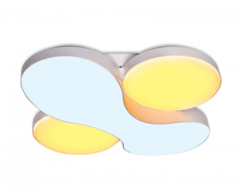 Оформить заказ Накладная люстра Ambrella Light FG1055/1 WH 52W D360*360| VIVID-LIGHT.RU