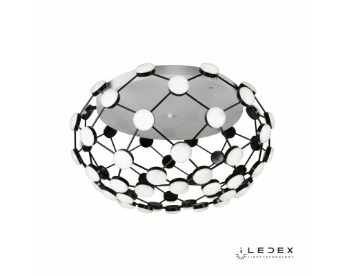 Оформить заказ Накладная люстра iLedex 8327 CR+WH| VIVID-LIGHT.RU