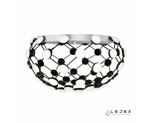 Сделать заказ Накладная люстра iLedex 8327 CR+WH| VIVID-LIGHT.RU