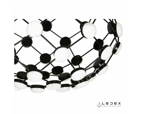 Сделать заказ Накладная люстра iLedex 8327 CR+WH| VIVID-LIGHT.RU