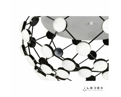 Сделать заказ Накладная люстра iLedex 8327 CR+WH| VIVID-LIGHT.RU