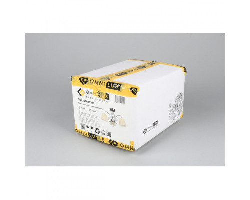 Сделать заказ Накладная люстра Omnilux OML-56617-03| VIVID-LIGHT.RU