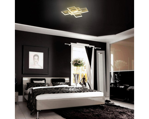 Оформить заказ Накладная люстра Eurosvet 90177/3 сатин-никель| VIVID-LIGHT.RU