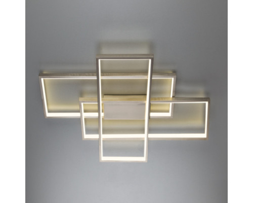 Оформить заказ Накладная люстра Eurosvet 90177/3 сатин-никель| VIVID-LIGHT.RU